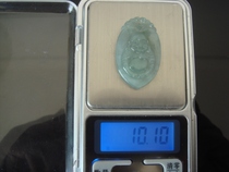 Jade ice type female A goods genuine sitting Buddha Maitreya Buddha pendant jade pendant ice seed Buddha public physical shooting
