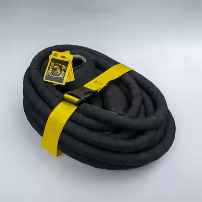 ARB elastic rescue rope pull 10 meters 8 tons ARB black snake elastic cart rope 8 tons 10 meters cart with ARB