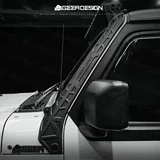 Крайний случай Световая стойка GEEA Wrangler на передней стойке JL Wrangler Портальный кронштейн для светодиодного фонаря Wrangler 50-дюймовая фонарная стойка