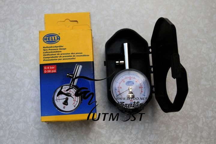 Imported metal mini tire pressure gauge double display mechanical tire pressure gauge tire pressure gauge tire pressure gauge