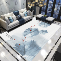 Carpet New Chinese style Bedroom full bunk room Ink painting Entry floor mat Entry door mat Corridor living room Coffee table blanket Household