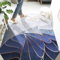 Nordic net red floor mat Doormat Door entry door entry non-slip floor mat Foyer carpet silk ring can be cut mat