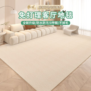 Carpet for Living Room 2026 New Model Light Luxury High-End Feel Washable Wipeable Waterproof Stain-Resistant Home Sofa Coffee Table Floor Mat