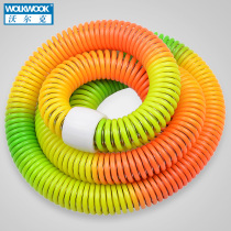 Volke New Seven Color Weight Loss Spring Hula Hoop Adults Slim Waistline Lady Slim Waist For Slim Waist Collection