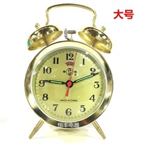 Small alarm clock movement Pure copper winding mechanical All copper vintage winding Nostalgic vintage manual Horseshoe watch Metal