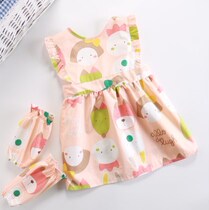 Kids sleeveless children baby baby girl blouse girls protective clothing cotton waterproof tank top type princess apron