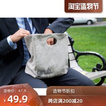 NOL foreign trade canvas portable lunch box bag cotton lunch bag Bento bag lunch box bag portable bag