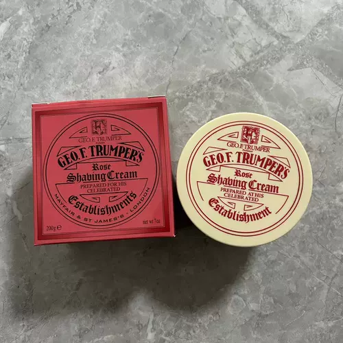 Мужской крем с розой в составе для бритья, Великобритания, 200г