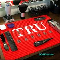 DOPEbarber TRU barbershop tool non-slip mat barber shop electric clipper scissors non-slip mat