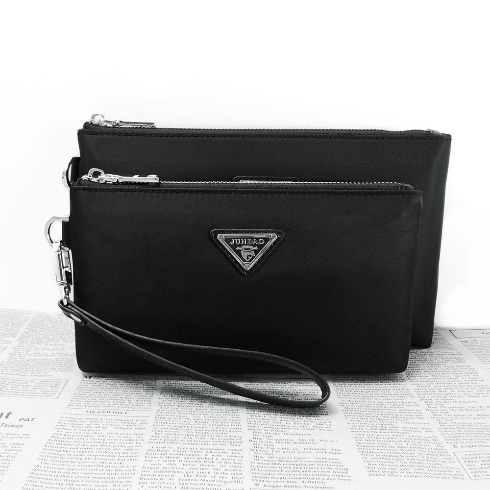 Men's Business Handbag Large Capacity Waterproof Oxford Cloth Nylon Clutch Envelope Bag Men's Clutch Bag Clip Bag Leisure