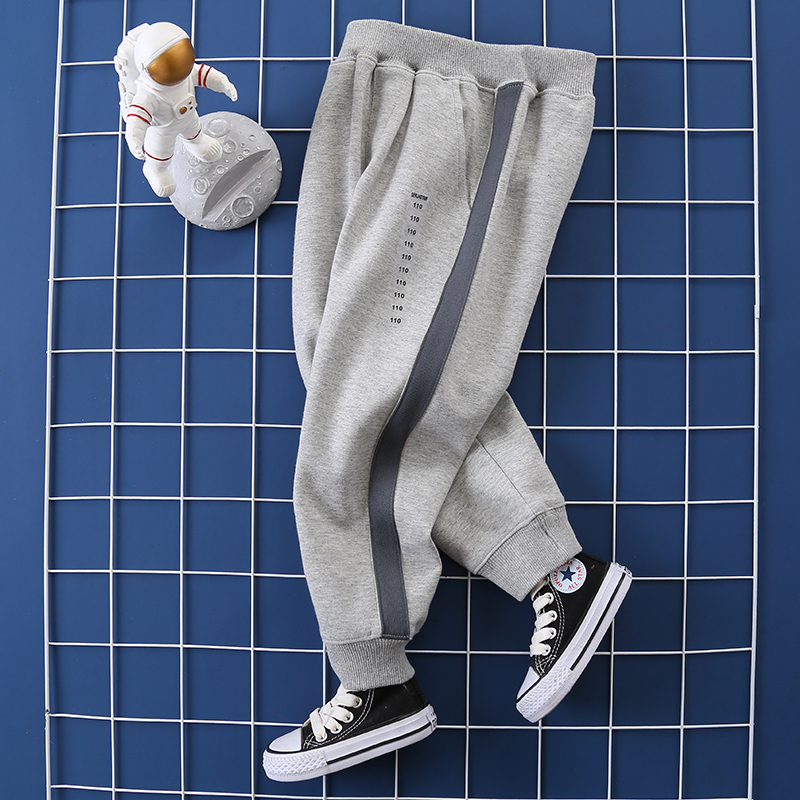 Mềm khỏe mạnh vải 2020 trẻ em mới sweatpants mùa xuân và mùa thu cậu bé mỏng quần thời trang bé quần âu.