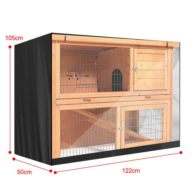 Rabbit cage dust cover rain cover cloth pet house waterproof cover rabbit nest windproof cover cover