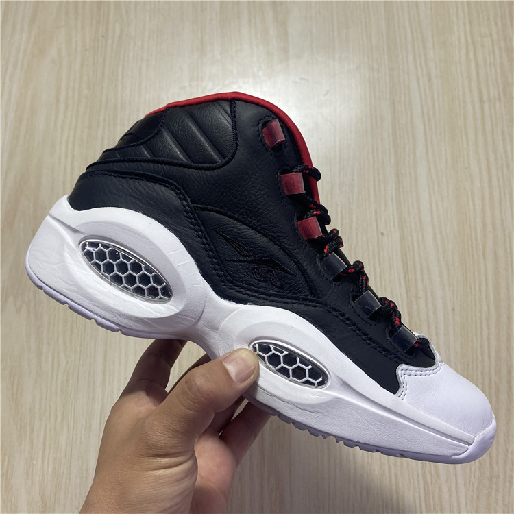 Reebok Question Mid Iverson Harden Co-Branded Cushioning Air-Cushion Basketball Shoes Fz1365
