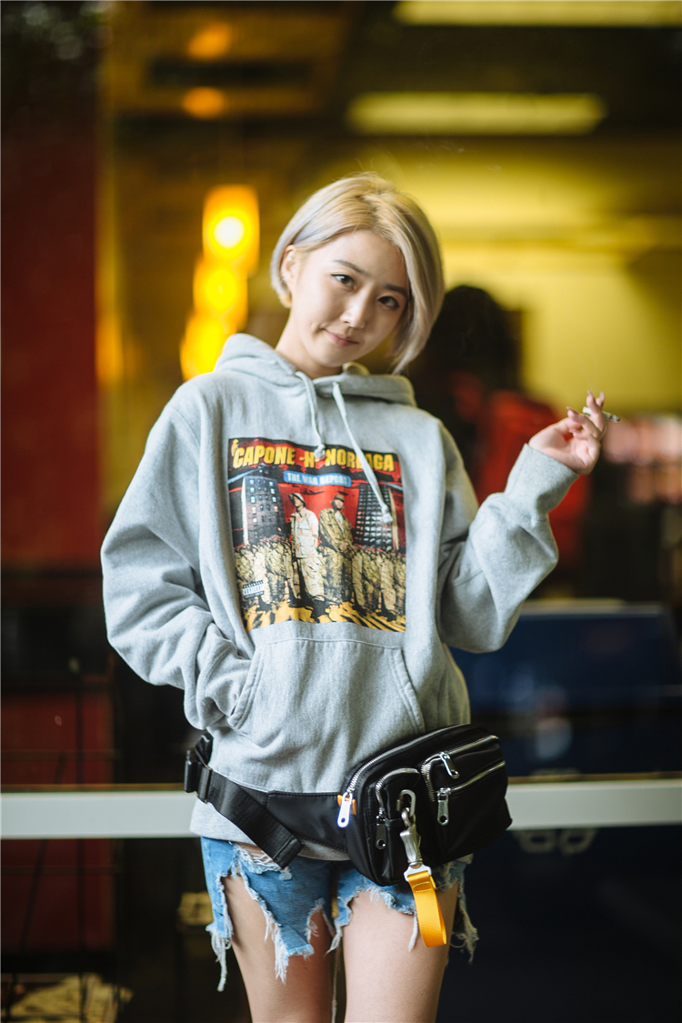 [đẹp trai đến nổ] kết cấu siêu mạnh không thấm nước khóa kim loại streamer tối gió Messenger túi ngực túi túi - Túi túi đeo bụng adidas chính hãng	