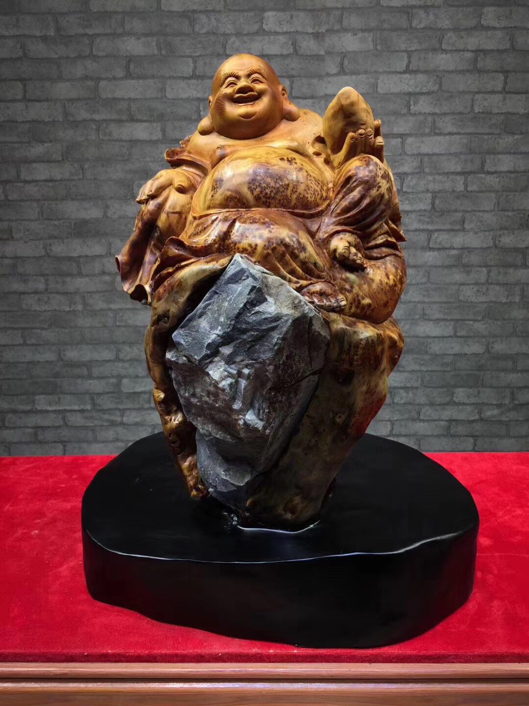 The Taihang Cliff Bergen Zen Imagery of the Aging Tumor Scar Natural Handcarved Mire Guanyin Dharma Craft Gift Pendulum