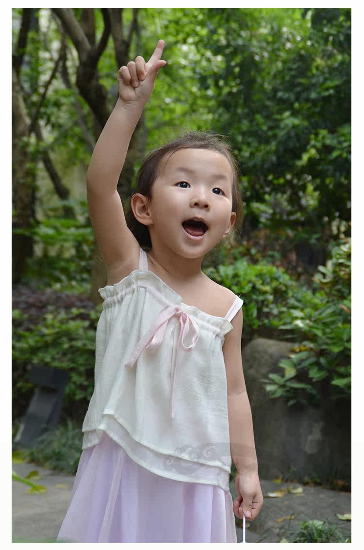 Jupe enfant en mousseline de soie - Ref 2048268 Image 21