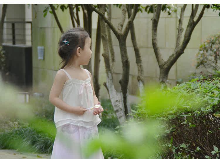 Jupe enfant en mousseline de soie - Ref 2048268 Image 25