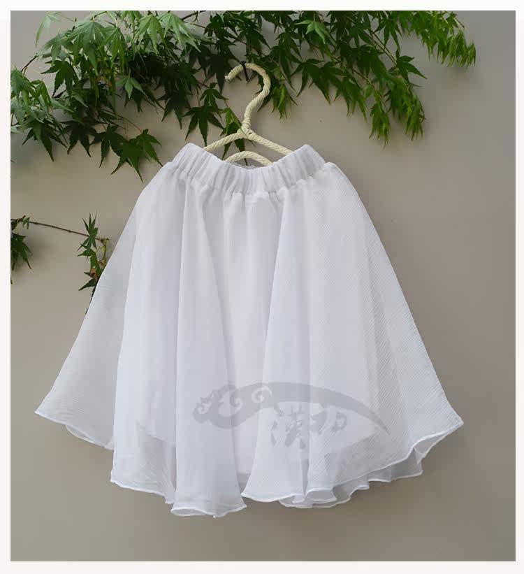 Jupe enfant en mousseline de soie - Ref 2048268 Image 29