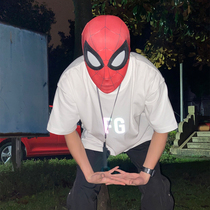 Spider-Man headgear Black red elastic tight fit adult child hero mask Expedition Mask Cos Funny Live