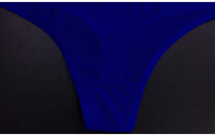Sexy Thong Lưới Phối cảnh Quần lót trong suốt Quần lót Nữ Thể thao Cám dỗ T Quần Nữ Chữ cái Đầu eo quần lót cotton