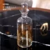 Hiện đại tối giản ánh sáng phong cách sang trọng pha lê thủy tinh chai rượu ngoại bộ rượu whisky rượu vang đỏ rượu thủy tinh tàu rượu trang trí chai bảo quản rượu Rượu vang