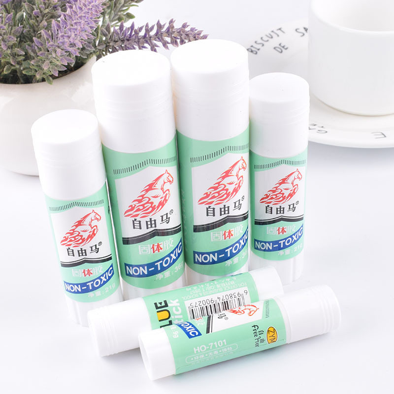 Powerful solid glue stick 9g21g36g large small and medium size student office solid glue glue free horse