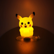 Little yellow duck tail light mountain road bike dead fly balance bike bike Bikachu slide car light night light flash