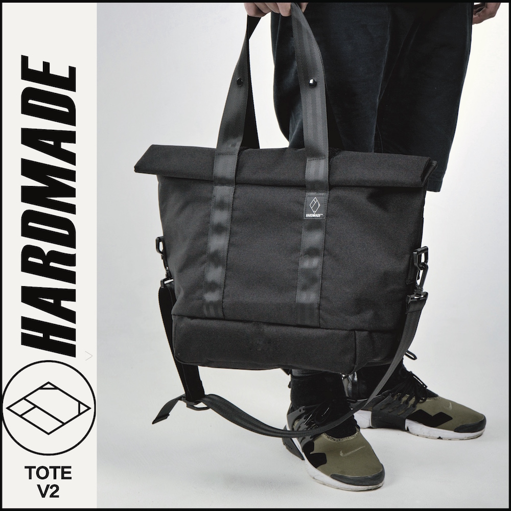 HARMade original trend minimalist waterproof large capacity hand single shoulder inclined cross environmental care special package Dupont fabric