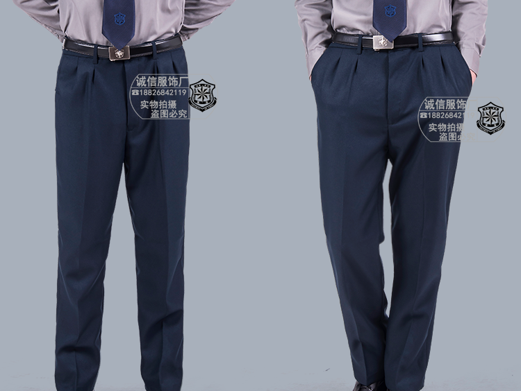 Dịch vụ bảo vệ áo sơ mi dài tay phù hợp với áo sơ mi nam dịch vụ an ninh mùa xuân và mùa thu đồng phục an ninh quần sooc nam