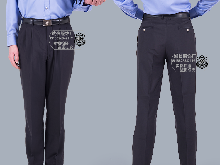 Dịch vụ bảo vệ áo sơ mi dài tay phù hợp với áo sơ mi nam dịch vụ an ninh mùa xuân và mùa thu đồng phục an ninh quần sooc nam
