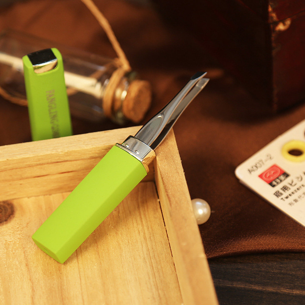 Brow with brow nip tweezers box for cupping with bearded tweezers Professional pitched hair plucted bearded eyebrow cramps