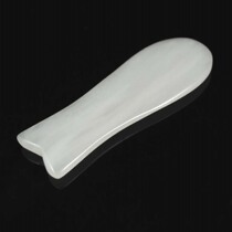 Jade scraping board face face eye neck beauty salon point stick plank tendon Rod fish shaped scraping board Meridian comb