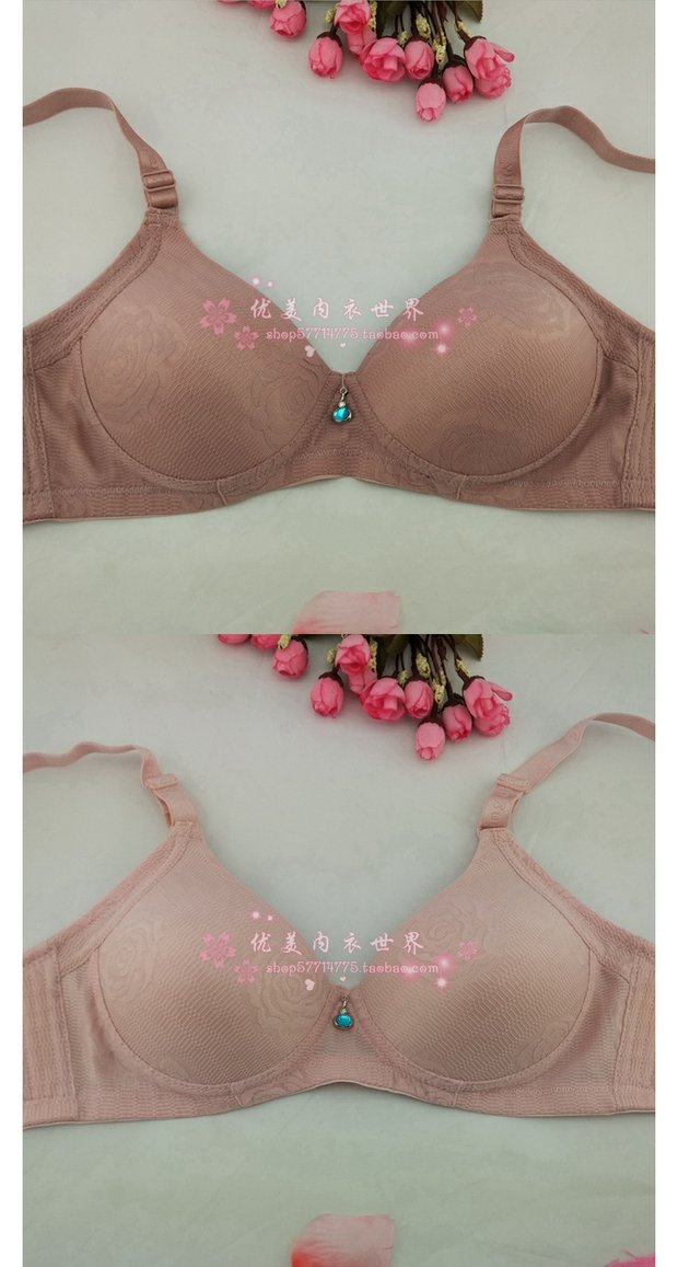 Ying Ying bra 388 rập khuôn B thoáng khí không có vòng thép ba vòng ngực phụ nữ đồ lót đồ lót calvin klein nữ chính hãng
