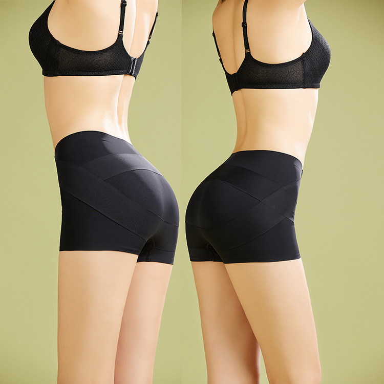 Belly Pants Women's Hip Lifting Panties Buttocks Boxer Bottoming Shaping Pants Corset Body Shaping Thin Safety Pants for Small Belly