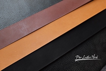 Japanese Tochigu multi-fat belt material penetrating dyed black brown beeswax color imported belt belt strip thick 4 5-5mm