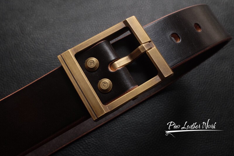 Pure handmade UK chocolate colour JE traditional horse leather strap horse stirrup leather leather strap FC wind dust 5 with approb. 40mm