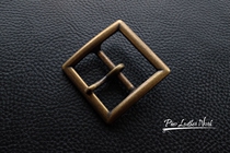 National goods boutique American retro old belt buckle Beckham classic Japanese buckle solid brass old 40mm