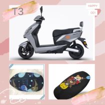 Jadie electric car T3 sunscreen cover anti-UV seat cover heat insulation cartoon Four Seasons protective sleeves