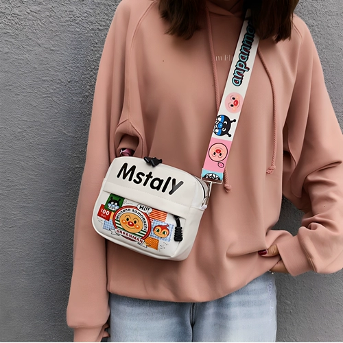 Сумка через плечо для отдыха, универсальный мультяшный шоппер, небольшая сумка, барсетка