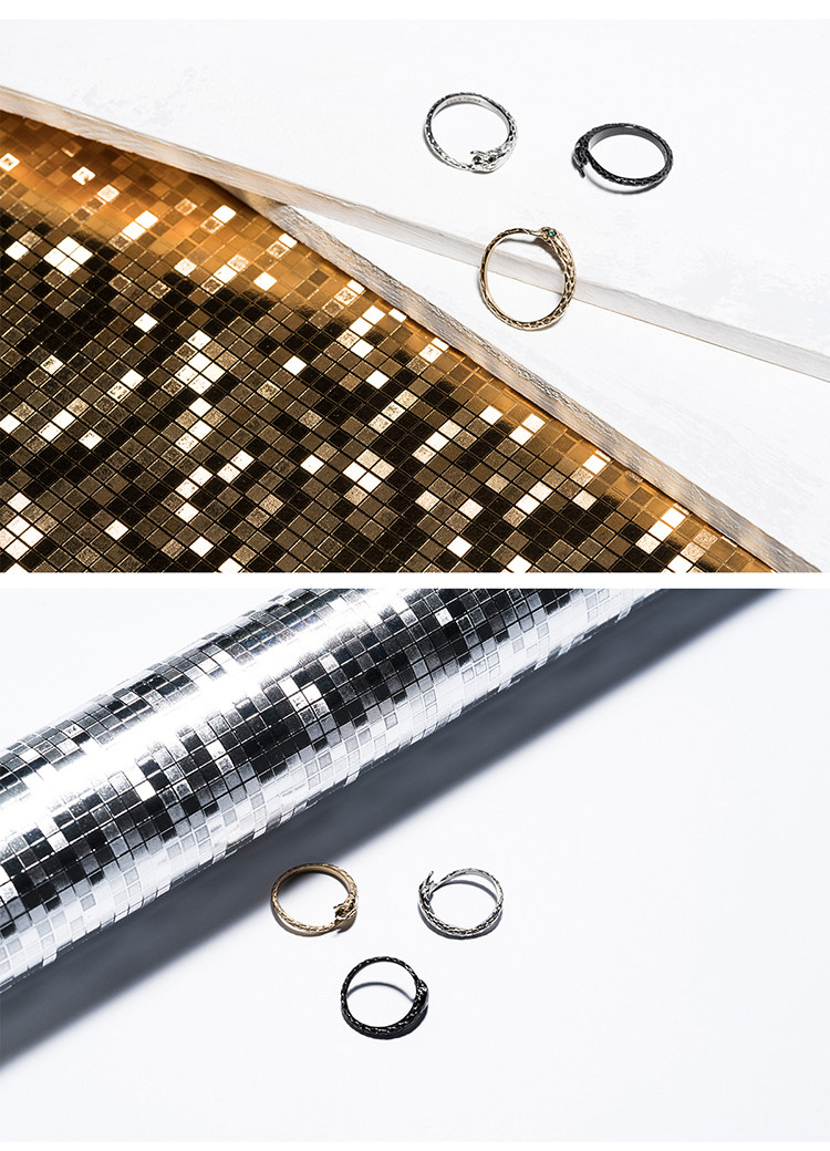 Bague mixte BLACK HEAD en Acier au titane - Ref 3087439 Image 7