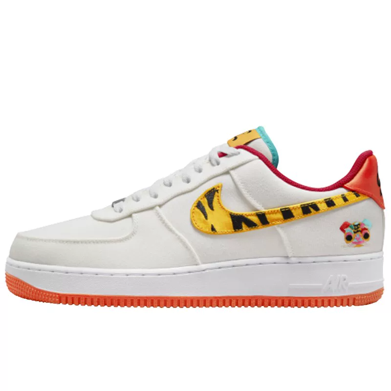 Кроссовки Nike Air Force 1 AF1 LOW Air Force No. 1 Tiger Nian Retro повседневные board shoes DR0147-171