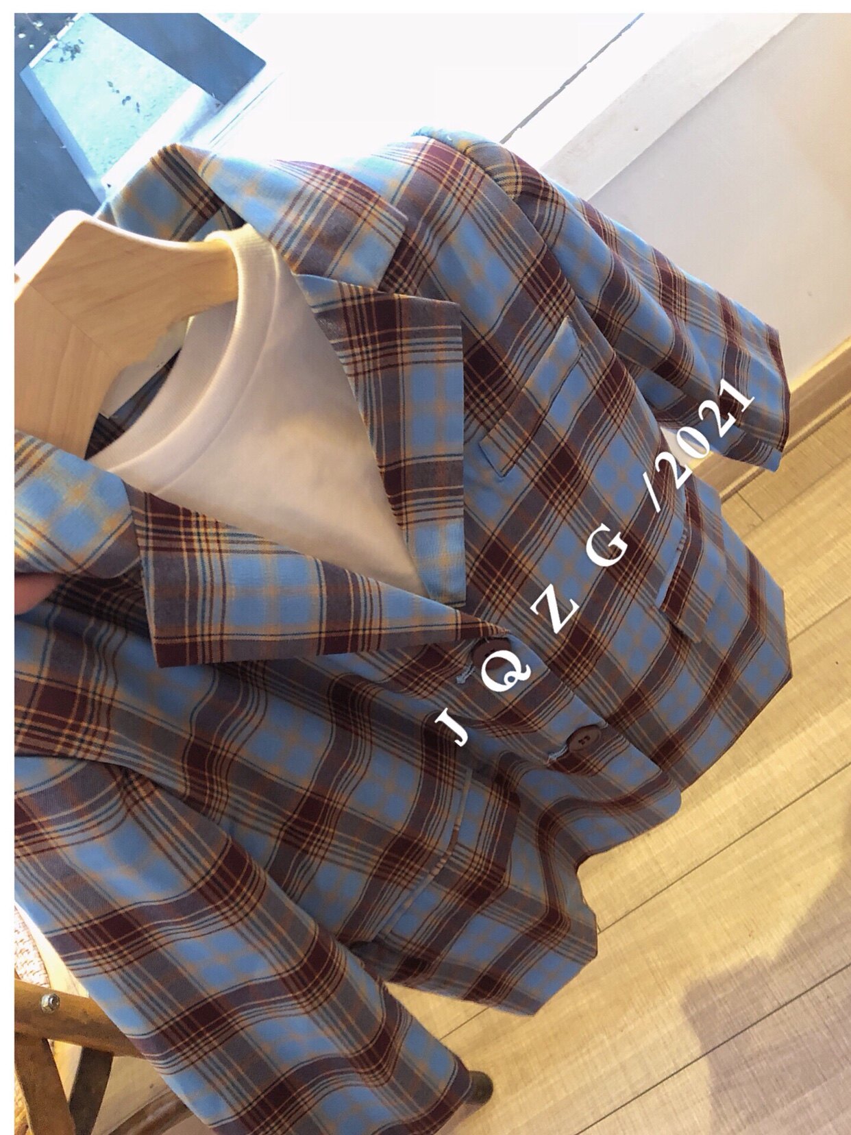 Korean boutique children's spring retro blazer Boy and girl cardigan jacket fashionable single breasted