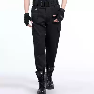 Autumn and winter 511 security clothing black men and women training pants Property and hotel escort security training pants