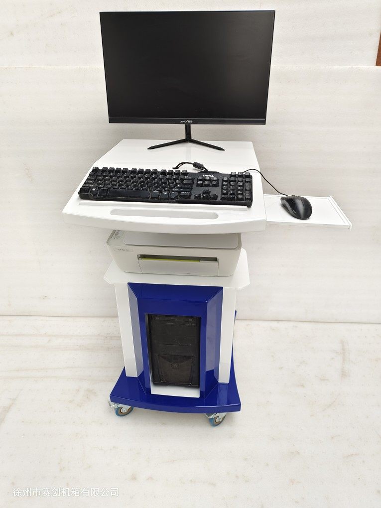 Medical trolley workbench ABS mobile cart medical chassis beauty chassis medical chassis with wheels computer desk