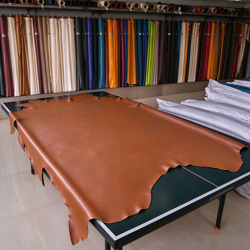 Whole Piece of Cowhide Leather in Black, Brown, Red, Beige, Genuine Leather Sofa Headboard Upholstery Material, Cushion Fabric, Top Layer Cow Leather
