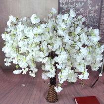 5 simulation weeping willow cherry blossom branches single silk cloth simulation flower wedding dress shopping mall decoration home decoration