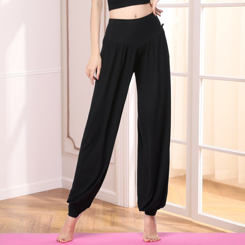 Dance Pants Women Light Cage Pants Suit Loose Long Pants Broadlegged Pants Style Body Suit Modern Yoga Latin Dancer ~