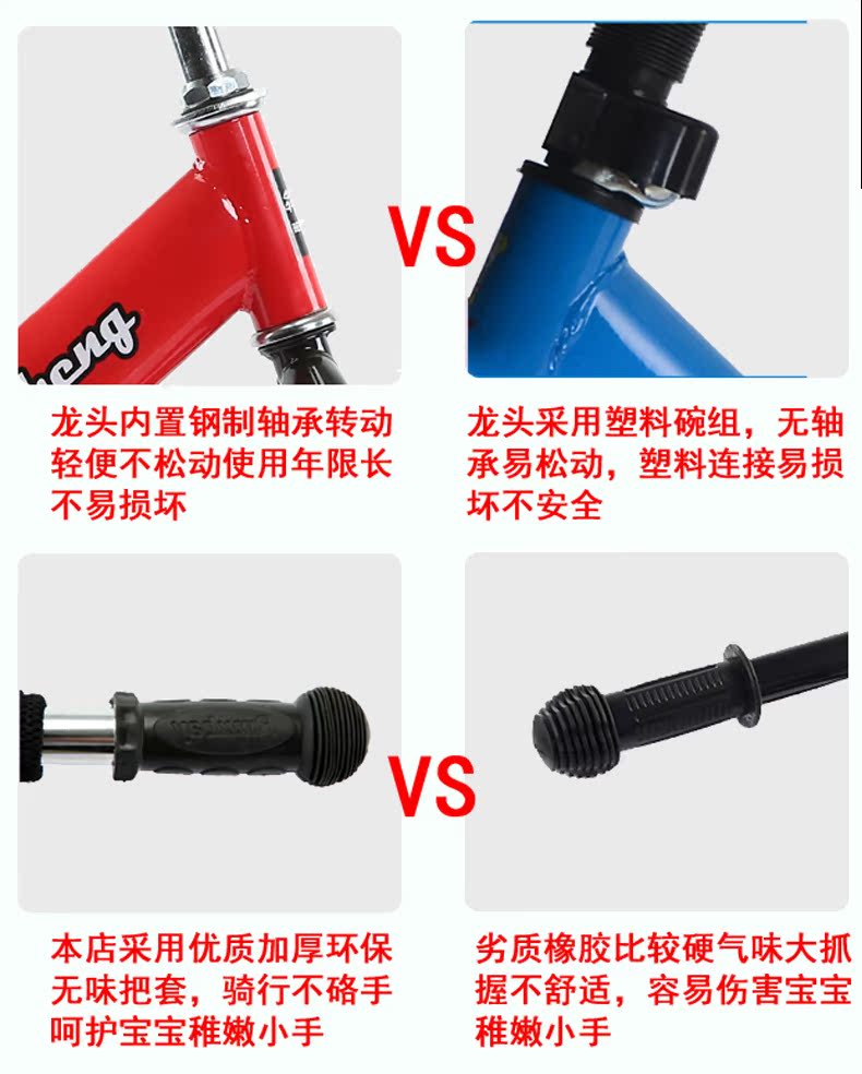 xe thăng bằng cho bé mấy tuổi Chạy xe cân bằng cho trẻ em không có bàn đạp xe tay ga cho trẻ em xe đạp hai bánh 1-2-3-6 tuổi - Smart Scooter mua xe thăng bằng cho bé
