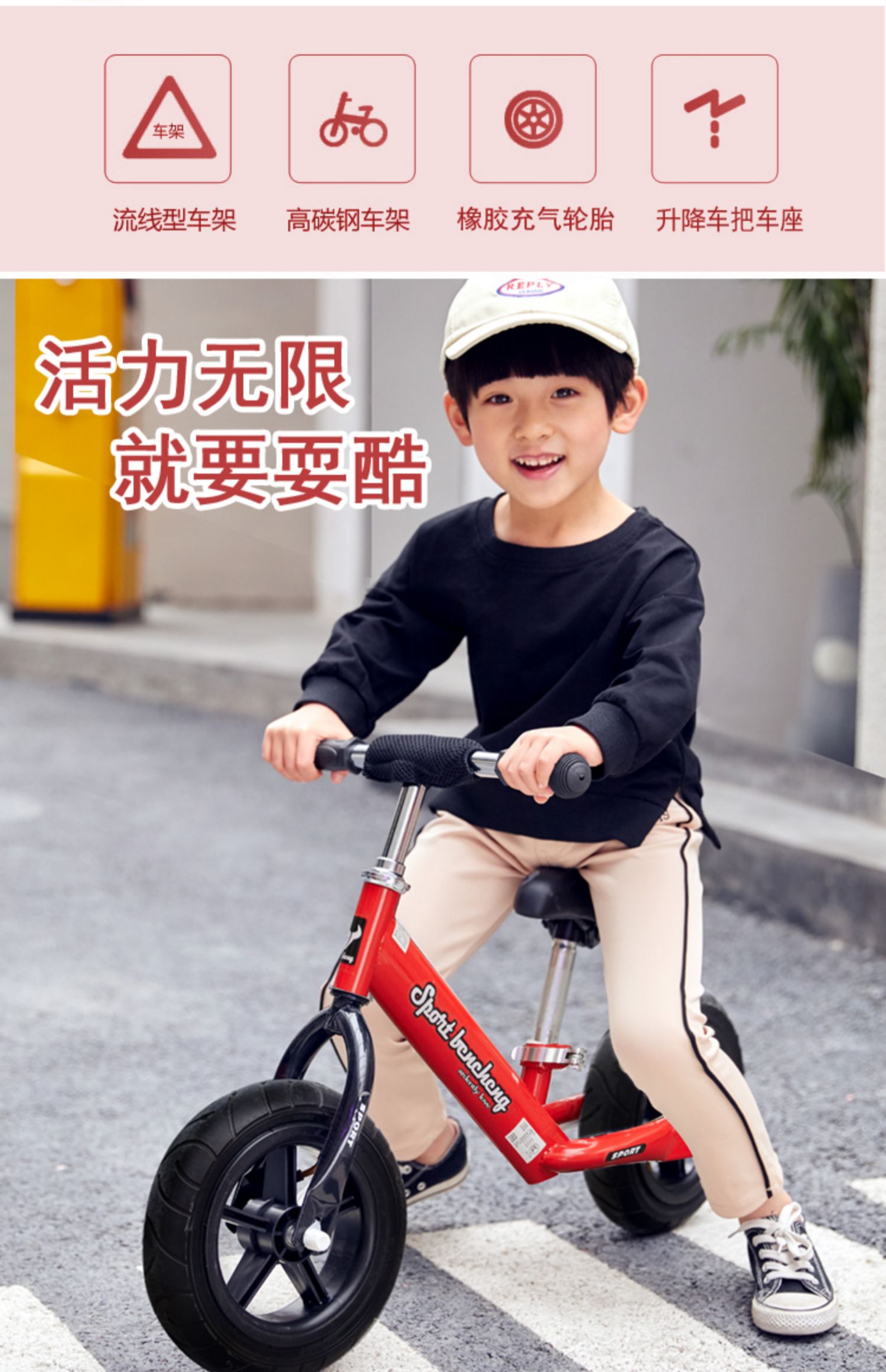 xe thăng bằng cho bé mấy tuổi Chạy xe cân bằng cho trẻ em không có bàn đạp xe tay ga cho trẻ em xe đạp hai bánh 1-2-3-6 tuổi - Smart Scooter mua xe thăng bằng cho bé