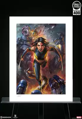 (SOLD) Sideshow 500681 Marvel X-23 Art Painting